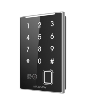 DS-K1109EKFB-QR Keypadli Proximity Kart - Parmak - QR Kod Okuyucu