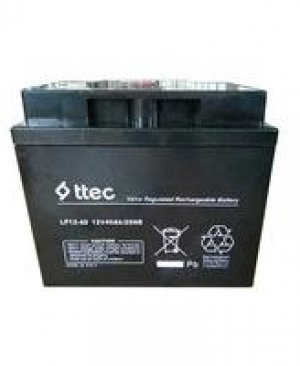 TTEC 12vs 12V 40Ah Bakımsız Kuru Akü