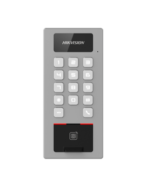 DS-K1T502DBWX-C Keypadli Kart Okuyucu Bağımsız Terminal