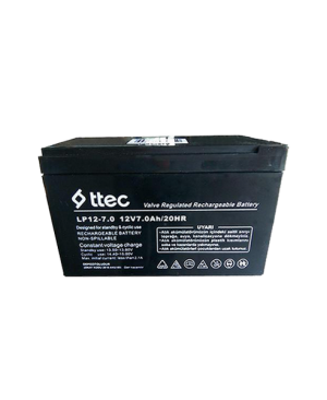 TTEC 12vs 12V 7Ah Bakımsız Kuru Akü