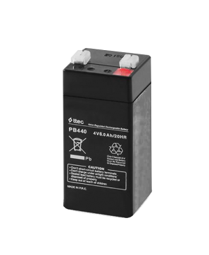 TTEC 4vs 4V 6Ah Bakımsız Kuru Akü